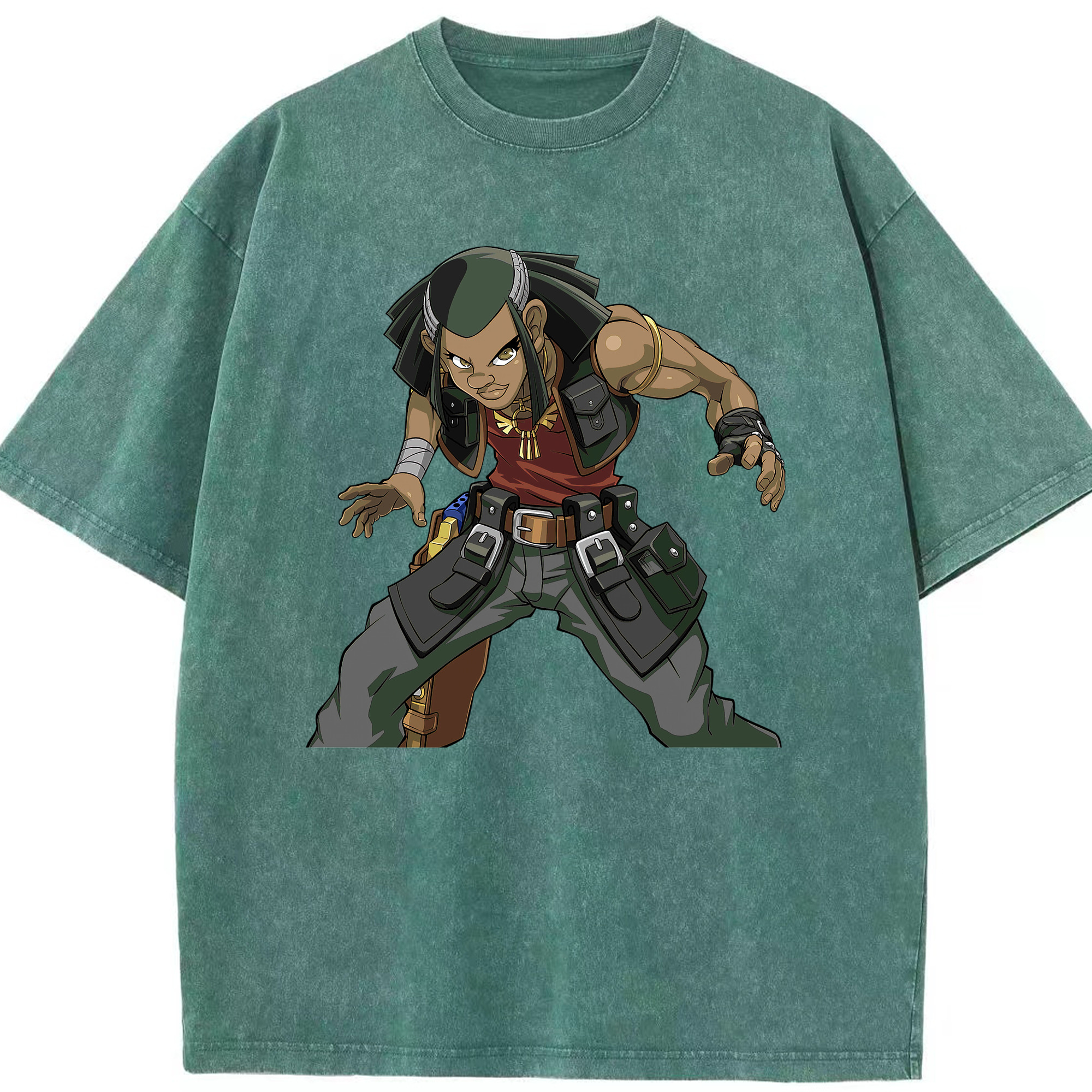 （画像用） 遊☆戯☆王 Yu-Gi-Oh! 綿100% ヴィンテージ風 半袖Tシャツ（フロントプリント）